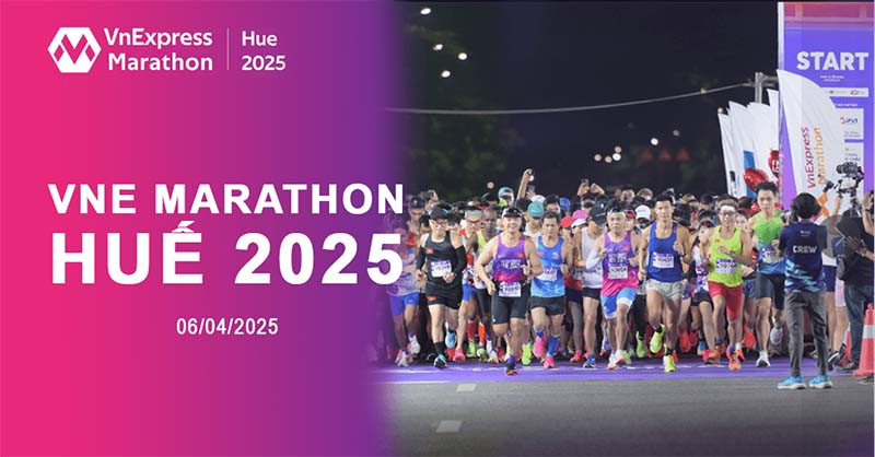 Giải chạy VnExpress Marathon Huế 2025